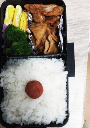 豚丼、玉子焼き、高１男子弁当-レシピのメイン写真