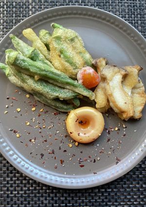 黄身のトリュフ醤油漬けスパイシーフリット-レシピのメイン写真