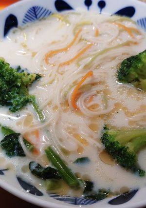 簡単!食欲がない時のコングクス風そうめん-レシピのメイン写真