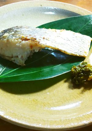 簡単　鯛の粕漬け焼き-レシピのメイン写真