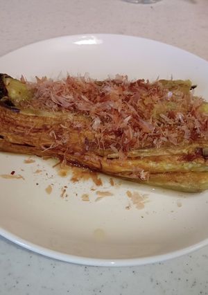 フライパンで焼きナス-レシピのメイン写真