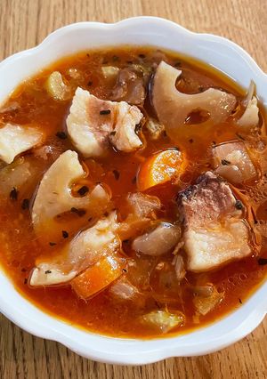 猪肉と根菜のトマトミックスジュース煮-レシピのメイン写真