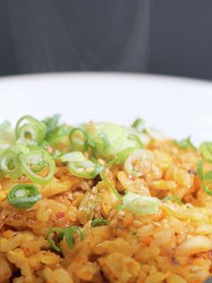 豚キムチ炒飯-レシピのメイン写真