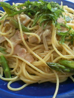 ダイエットに!キノコで嵩増し!和風パスタ-レシピのメイン写真
