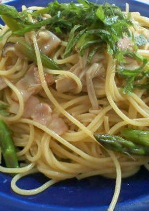 ダイエットに！キノコで嵩増し！和風パスタ-レシピのメイン写真