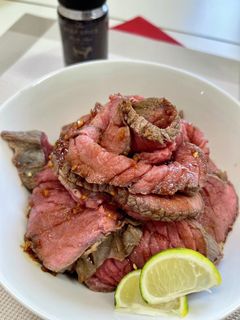 ローストビーフ丼-レシピのメイン写真