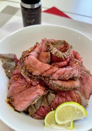 ～わさび香る～ローストビーフ丼-レシピのメイン写真