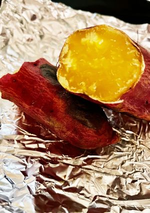 グリルで簡単焼き芋-レシピのメイン写真