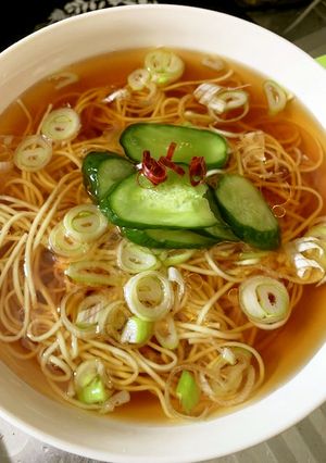 冷たいラーメン正油-レシピのメイン写真
