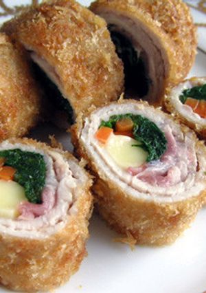 豚肉のチーズ野菜巻き揚げ-レシピのメイン写真