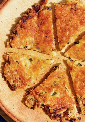 カリカリそうめんお焼き-レシピのメイン写真