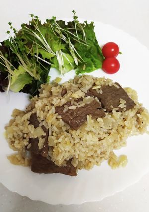 おうちで作る美味しい☆ステーキピラフ-レシピのメイン写真