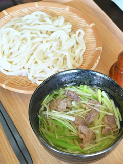 塩肉ねぎ汁うどん(豚or鶏)再現風レシピ-レシピのメイン写真
