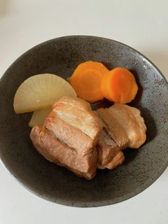 圧力鍋で☆ほろほろ豚角煮-レシピのメイン写真