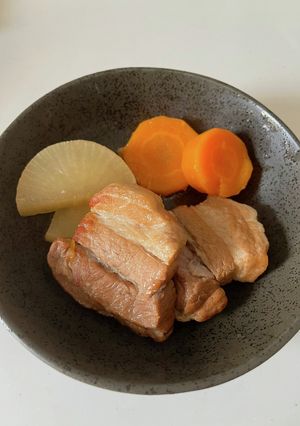 圧力鍋で☆ほろほろ豚角煮-レシピのメイン写真
