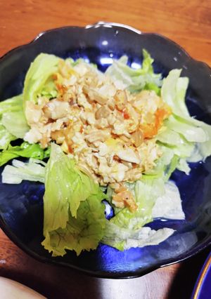 焼き卵サラダ-レシピのメイン写真