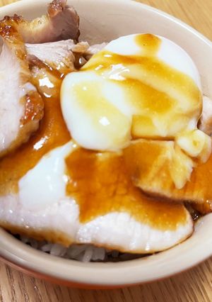 ローソンの焼き豚丼っぽいもの-レシピのメイン写真