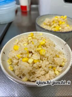 ♡とうもろこしのバター醤油炊き込みご飯♡-レシピのメイン写真