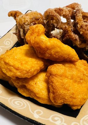 メレンゲでふんわりイカ団子-レシピのメイン写真