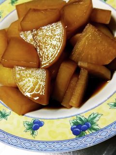 大根だけの甘辛煮-レシピのメイン写真