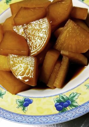 大根だけの甘辛煮-レシピのメイン写真
