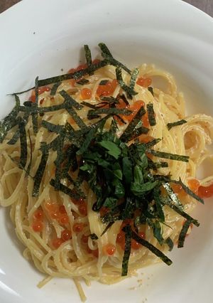 明太クリームパスタ-レシピのメイン写真