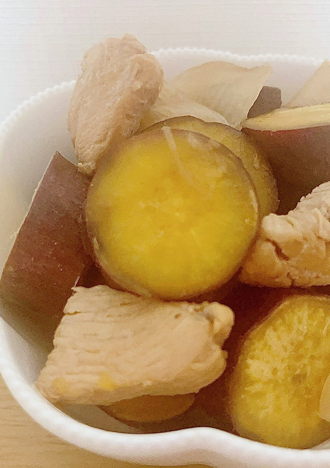 ほっこり温まる！さつまいもの鶏じゃが-レシピのメイン写真