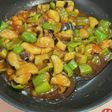 茄子とピーマンのケチャップ酢