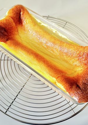 水切りヨーグルトでベイクドチーズケーキ風-レシピのメイン写真
