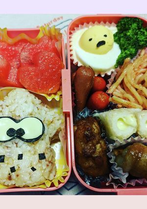 スプラトゥーンのキャラ弁-レシピのメイン写真