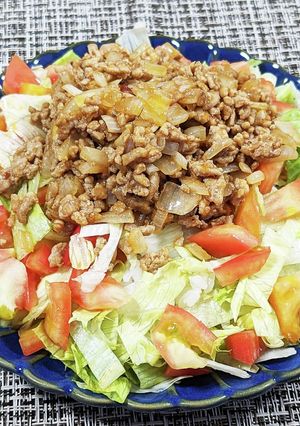 夏にぴったり！ピリ辛ウマっ！タコライス-レシピのメイン写真