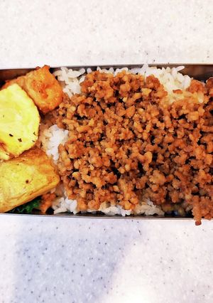 高校生弁当覚え書き213そぼろご飯-レシピのメイン写真