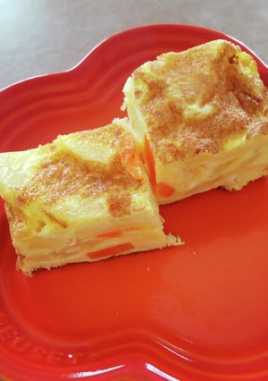 野菜たっぷりオムレツ-レシピのメイン写真