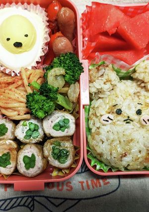 ちいカワのキャラ弁-レシピのメイン写真