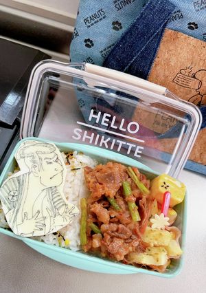 高校男子弁当♡覚書に。-レシピのメイン写真
