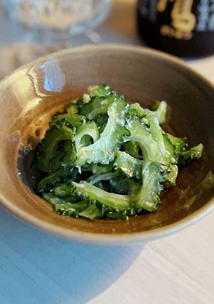 おつまみにピッタリ！ゴーヤの酒粕和え-レシピのメイン写真