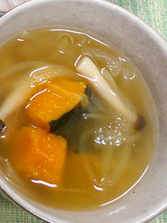 【会津短大】ごろっとかぼちゃのスープ-レシピのメイン写真