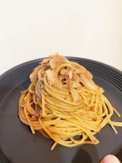 ツナの和風パスタ-レシピのメイン写真