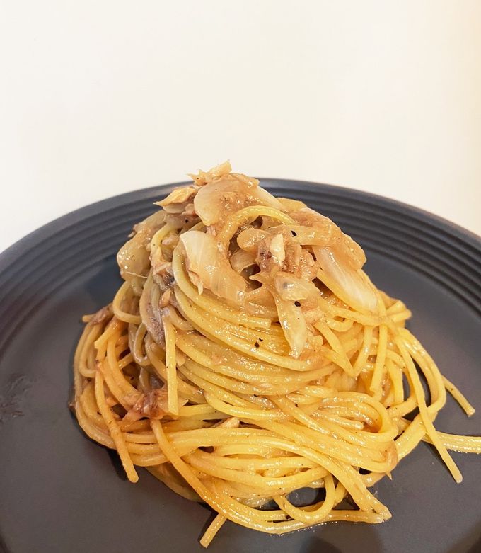 ツナの和風パスタ-レシピのメイン写真