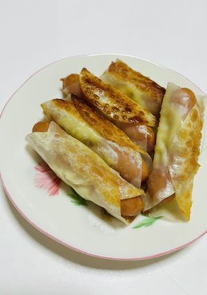 ウインナー巻き-レシピのメイン写真
