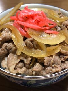 牛丼-レシピのメイン写真