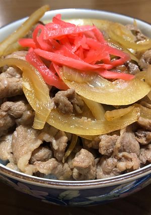 牛丼-レシピのメイン写真