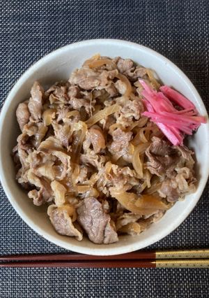 簡単！あの味！再現＊お店味の牛丼-レシピのメイン写真