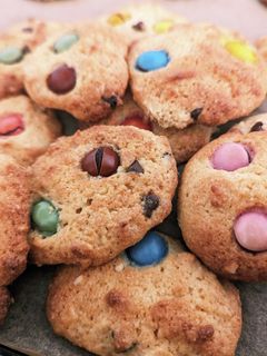 カラフル♪アーモンドチョコクッキー-レシピのメイン写真