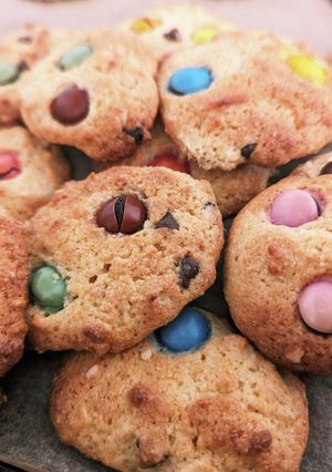 カラフル♪アーモンドチョコクッキー-レシピのメイン写真
