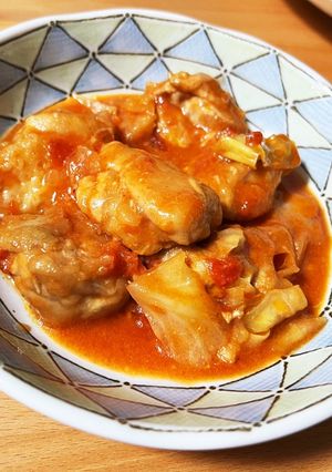 チキンのトマトクリーム煮-レシピのメイン写真