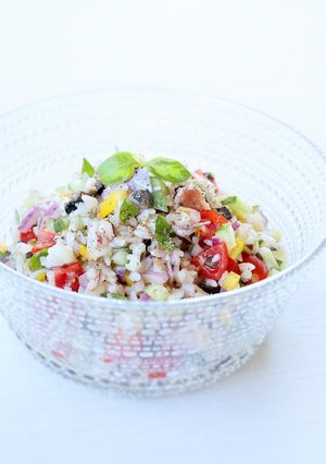 美味しい〜！【ライスサラダ（スペイン風）-レシピのメイン写真
