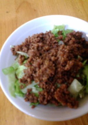 簡単に美味しい肉味噌そぼろ♫♬-レシピのメイン写真