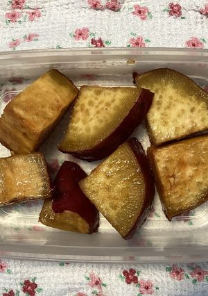 ホットクックで甘辛さつまいも-レシピのメイン写真