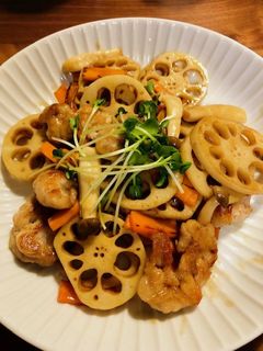 豚肉とれんこんの中華炒め-レシピのメイン写真